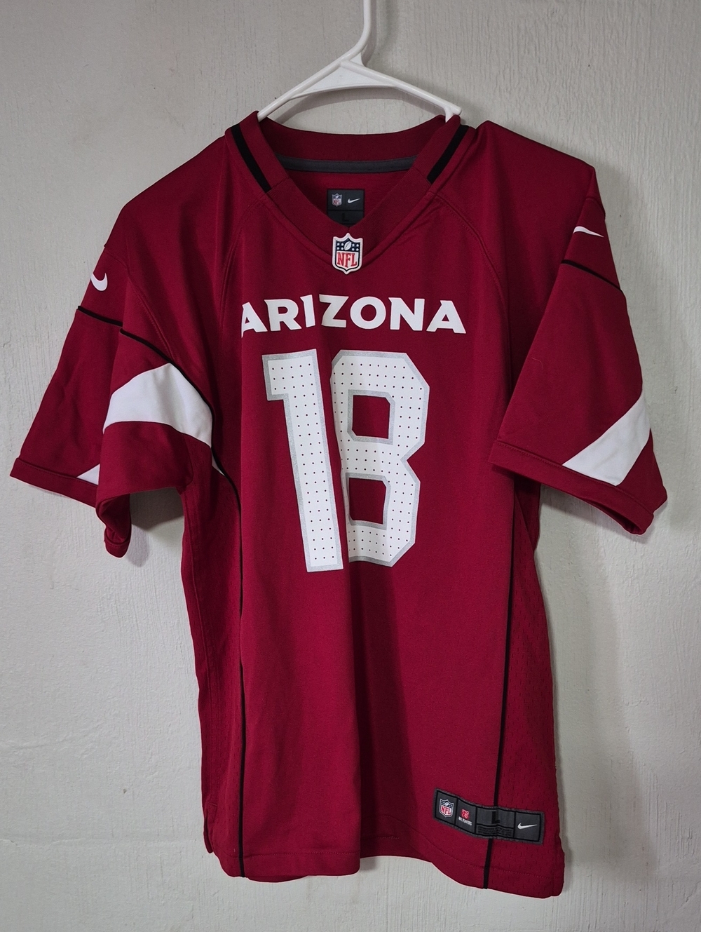 Arizona Cardinals Jersey Size Large Harrison JR #18